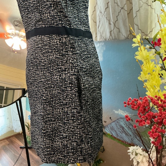 Elegant Black and White Pencil Skirt - Picture 2 of 6